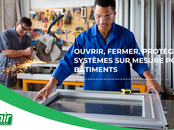 Ouvertures et fermetures aluminium sur mesure en Martinique - Samir.