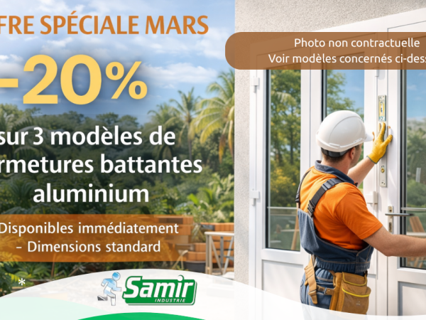 Offre spéciale Mars : la saison idéale pour finaliser vos chantiers !